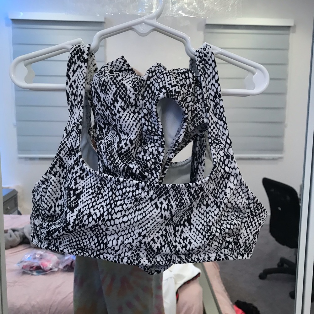 Target Snakeskin Swimsuit
